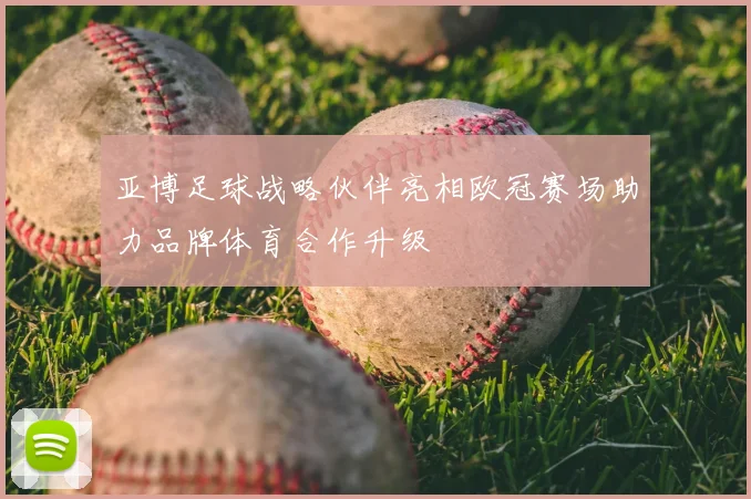 亚博足球战略伙伴亮相欧冠赛场助力品牌体育合作升级