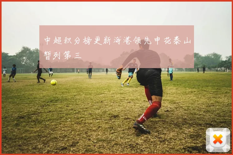 中超积分榜更新海港领先申花泰山暂列第三